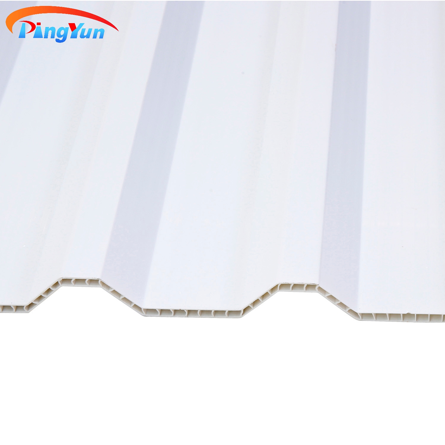 Heat Insulation Twin Walls Pvc Roof Sheet Genteng Berongga untuk Gudang Ternak Unggas