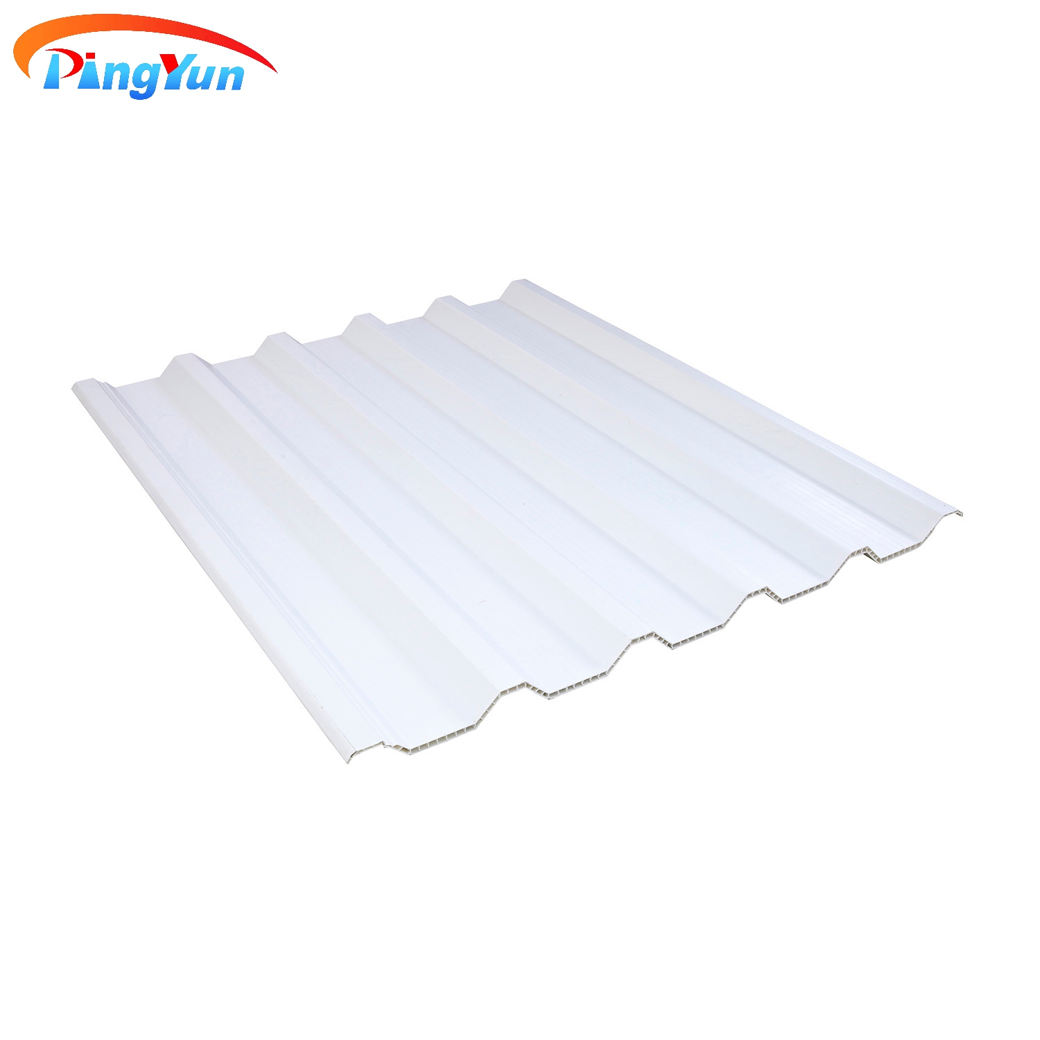 Aplikasi Twinwall Cladding Genteng UPVC Hollow PVC Thermo Roof Sheet Panels